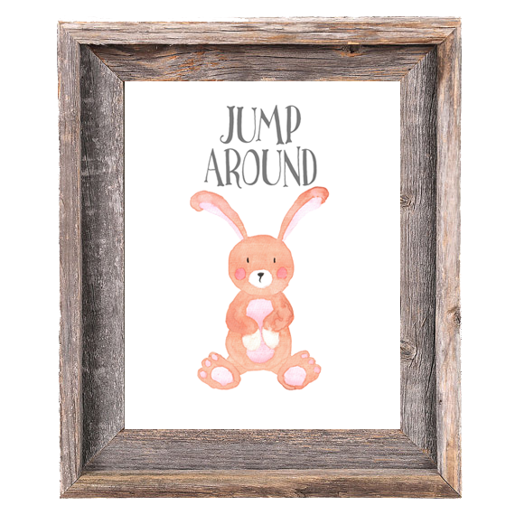 Provincial Collection - Bunny Jump Around - Print